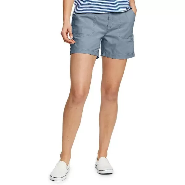 imageEddie Bauer Womens Adventurer Stretch Ripstop ShortsPetite Chambray Blue