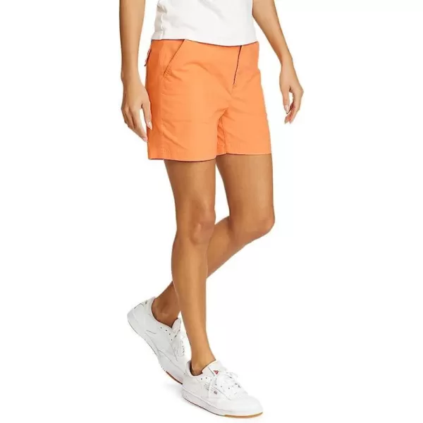 imageEddie Bauer Womens Adventurer Stretch Ripstop ShortsRegular Tangelo