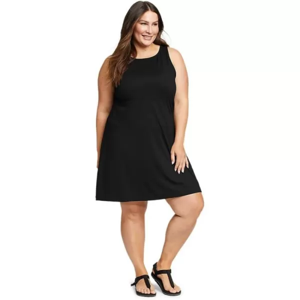 imageEddie Bauer Womens Aster Sleeveless EmpireWaist DressPlus Black