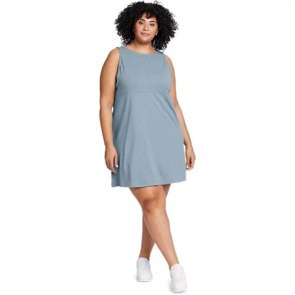 imageEddie Bauer Womens Aster Sleeveless EmpireWaist DressPlus Chambray Blue