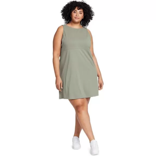 imageEddie Bauer Womens Aster Sleeveless EmpireWaist DressPlus Sage