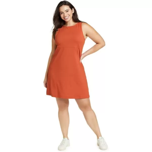 imageEddie Bauer Womens Aster Sleeveless EmpireWaist DressPlus Size Spice