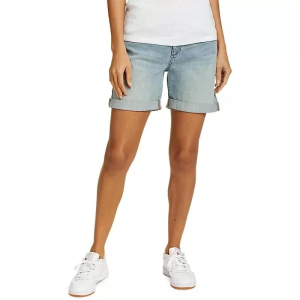 imageEddie Bauer Womens Boyfriend Denim ShortsSunwash
