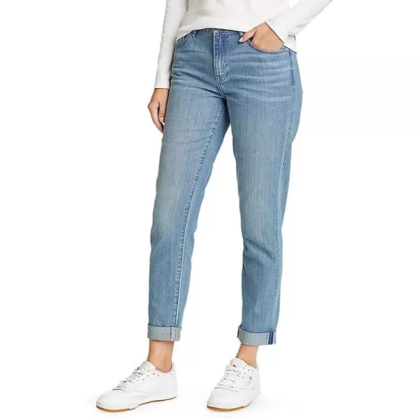 imageEddie Bauer Womens Boyfriend Jeans  Slim LegPlus Size Worn Light