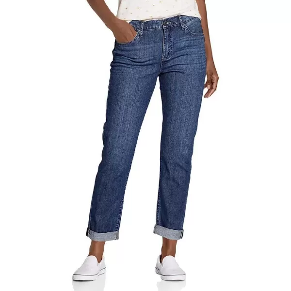 imageEddie Bauer Womens Boyfriend Jeans  Slim LegRegular Heritage Wash