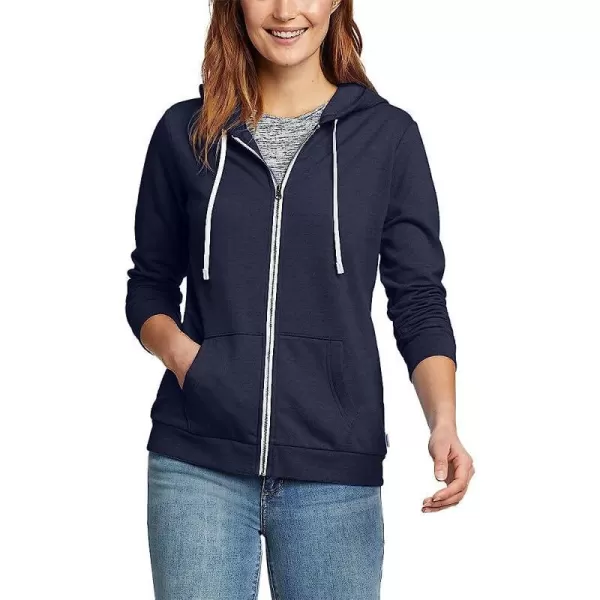 imageEddie Bauer Womens Camp Fleece FullZip HoodieAtlantic