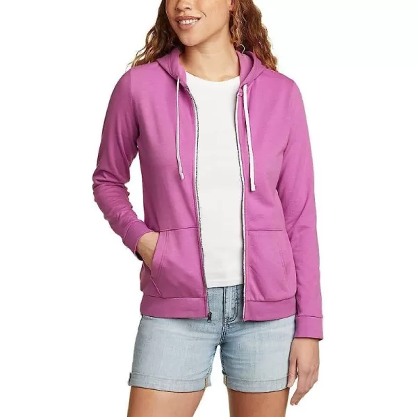 imageEddie Bauer Womens Camp Fleece FullZip HoodieDeep Magenta