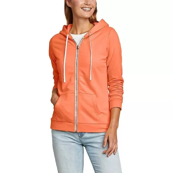 imageEddie Bauer Womens Camp Fleece FullZip HoodieDusty Coral