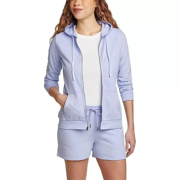 imageEddie Bauer Womens Camp Fleece FullZip HoodiePeriwinkle
