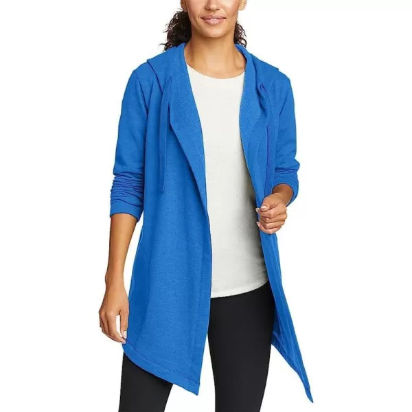 imageEddie Bauer Womens Camp Fleece Hoodie WrapBrilliant Blue