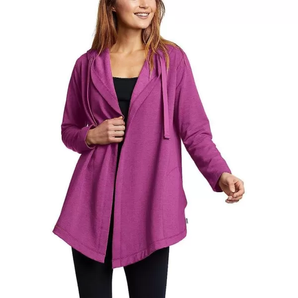 imageEddie Bauer Womens Camp Fleece Hoodie WrapDeep Magenta