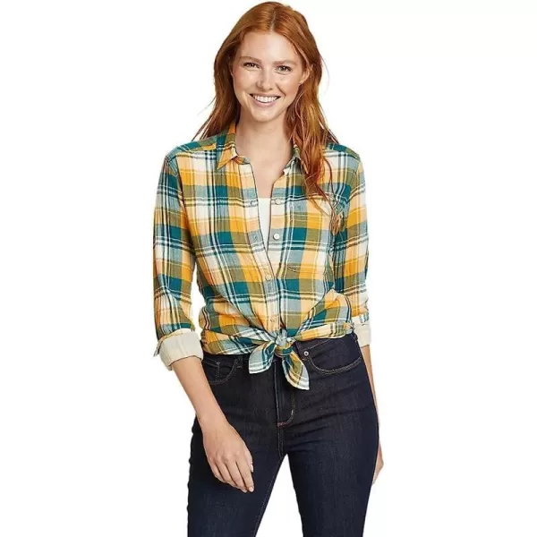imageEddie Bauer Womens CarryOn LongSleeve ButtonDown ShirtHarvest