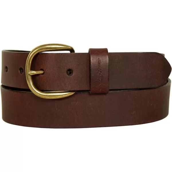 imageEddie Bauer Womens Classic Leather Jean BeltBrown