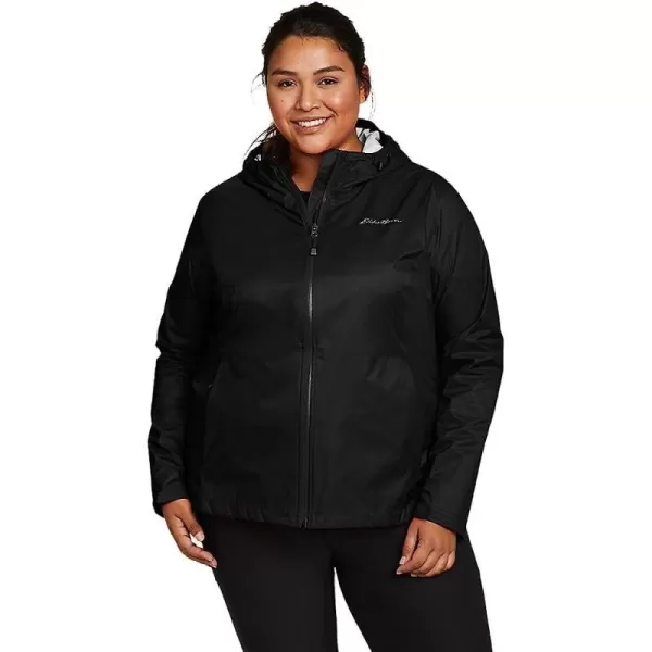 imageEddie Bauer Womens Cloud Cap Rain JacketPlus Black
