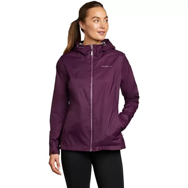 imageEddie Bauer Womens Cloud Cap Rain JacketRegular Dk Plum