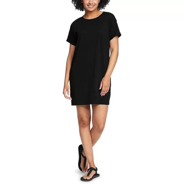imageEddie Bauer Womens Coast and Climb ShortSleeve TShirt DressBlack