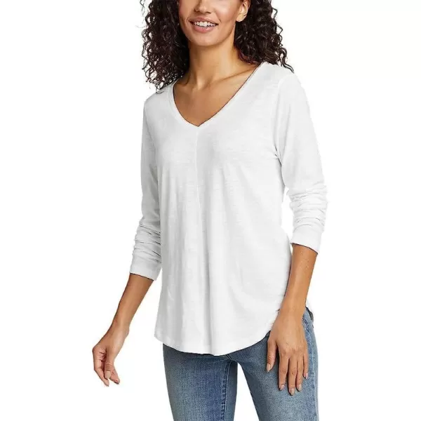 imageEddie Bauer Womens Concourse LongSleeve ShirtWhite
