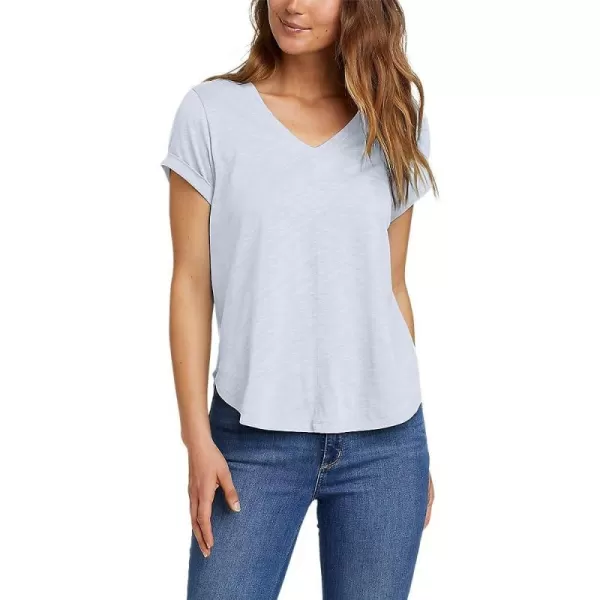 imageEddie Bauer Womens Concourse ShortSleeve PanelFront TShirtMist