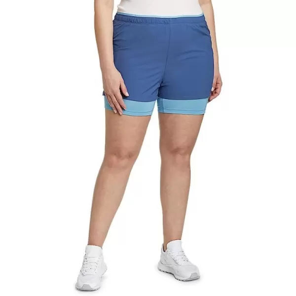 imageEddie Bauer Womens Cove Trail ShortsPlus Deep Sky