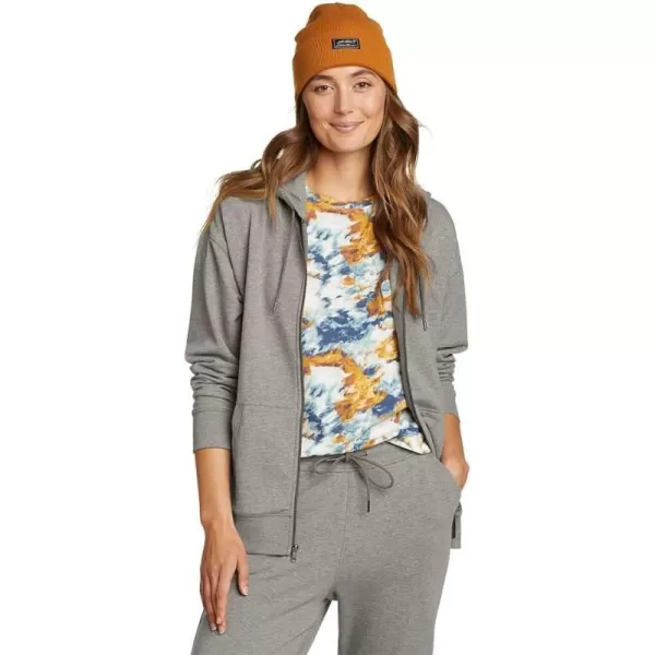 imageEddie Bauer Womens Cozy Camp FullZip HoodieHeather Gray