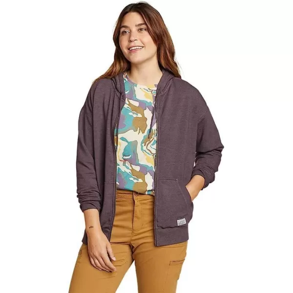 imageEddie Bauer Womens Cozy Camp FullZip HoodiePetite Aubergine