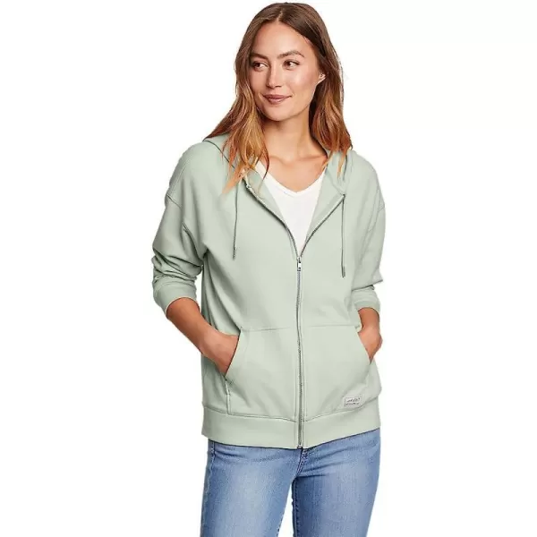 imageEddie Bauer Womens Cozy Camp FullZip HoodiePetite Celadon