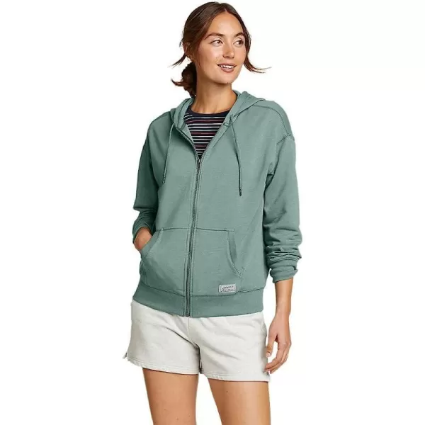 imageEddie Bauer Womens Cozy Camp FullZip HoodiePetite Dk Seafoam