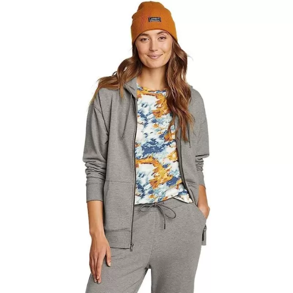 imageEddie Bauer Womens Cozy Camp FullZip HoodiePetite Heather Gray
