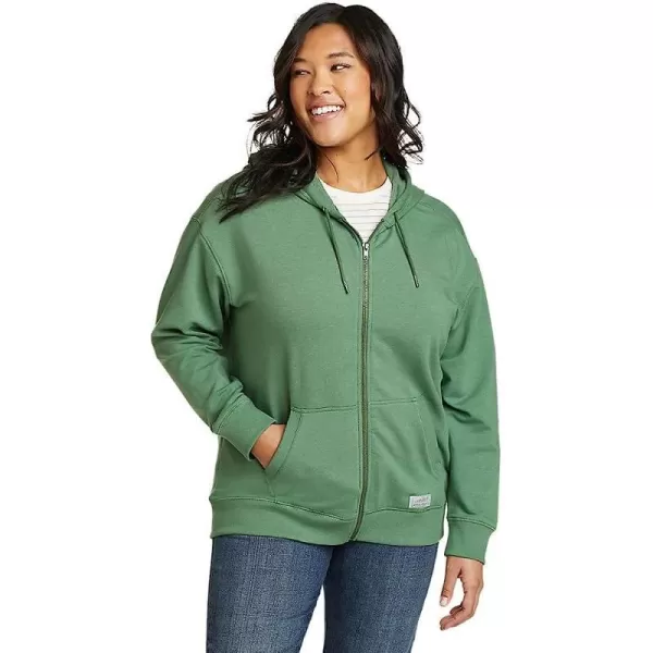 imageEddie Bauer Womens Cozy Camp FullZip HoodiePetite Irish Green