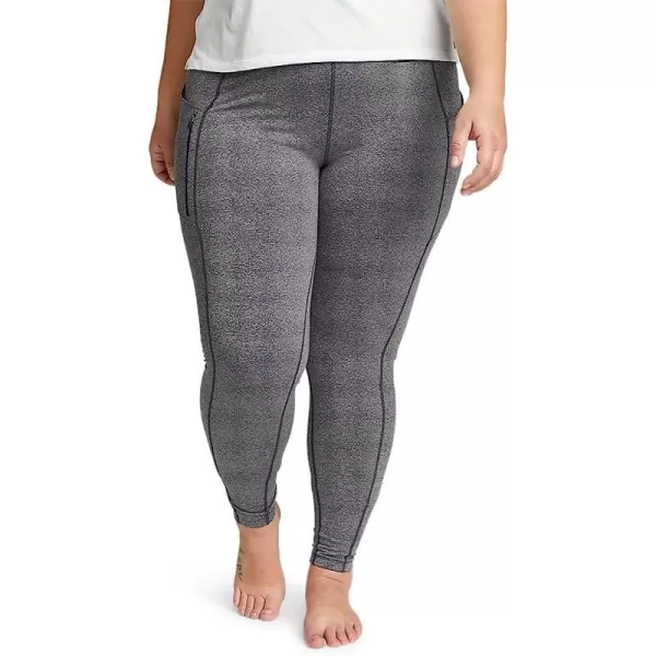 imageEddie Bauer Womens Crossover Winter Trail Adventure HighRise LeggingsPlus Size BlackWhite