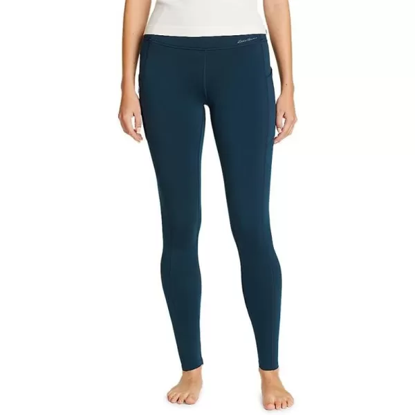 imageEddie Bauer Womens Crossover Winter Trail Adventure HighRise LeggingsRegular Indigo