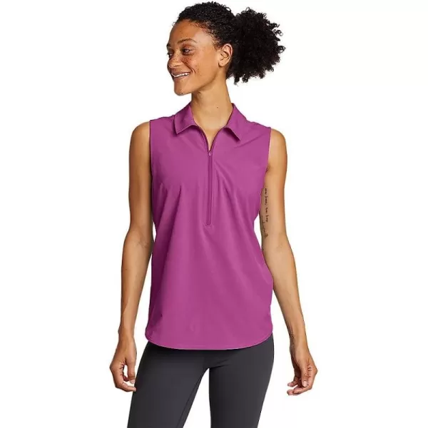 imageEddie Bauer Womens Departure 12Zip Tank TopDeep Magenta