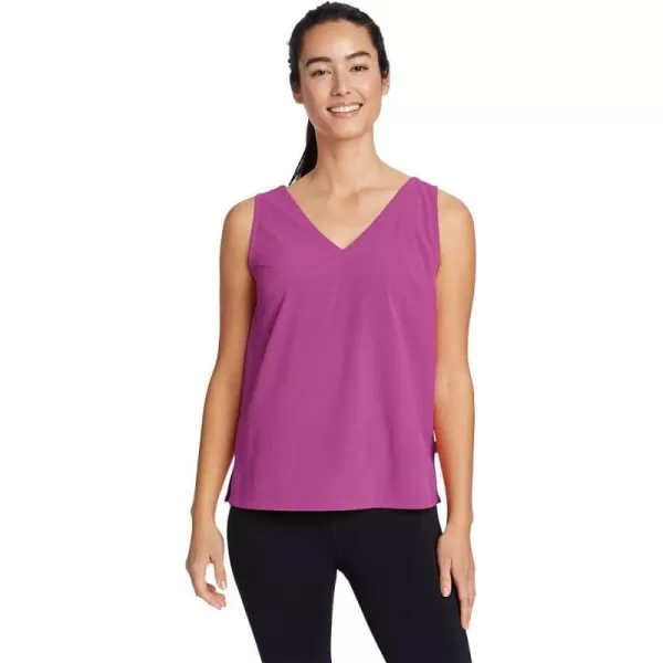 imageEddie Bauer Womens Departure 20 LongSleeve ShirtDeep Magenta