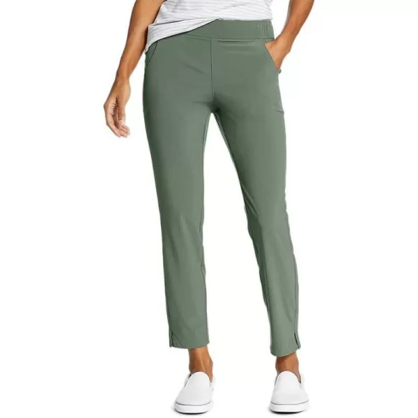 imageEddie Bauer Womens Departure Ankle PantsMineral Green