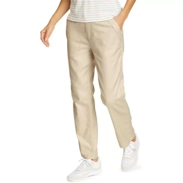 imageEddie Bauer Womens EB Hemplify Utility Ankle PantsEcru