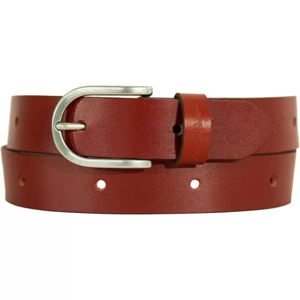 imageEddie Bauer Womens Endless Belt with Leather and Prong Holes for Customized FitTan