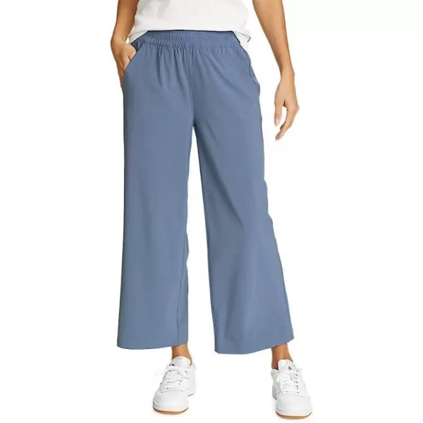 imageEddie Bauer Womens Escapelite PullOn Wide Leg PantsBlue Haze