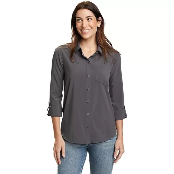 imageEddie Bauer Womens Escapelite ShirtDark Smoke