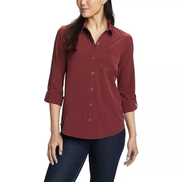 imageEddie Bauer Womens Escapelite ShirtDusty Red