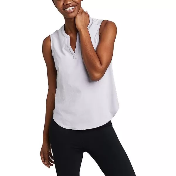 imageEddie Bauer Womens Escapelite Sleeveless SplitNeck ShirtWisteria