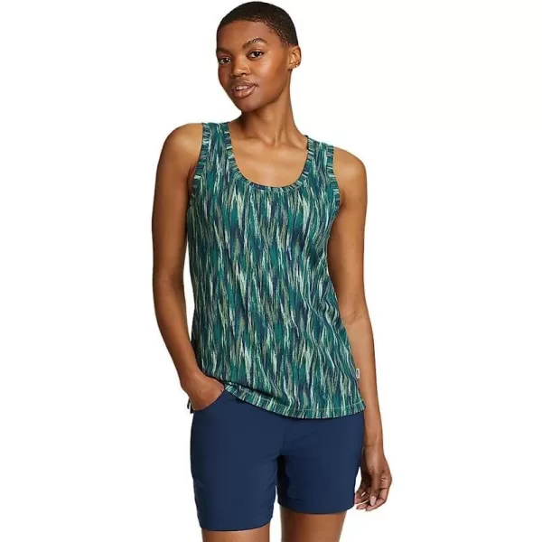imageEddie Bauer Womens Everday Essentials Tank Top  PrintPlus Dusty Jade