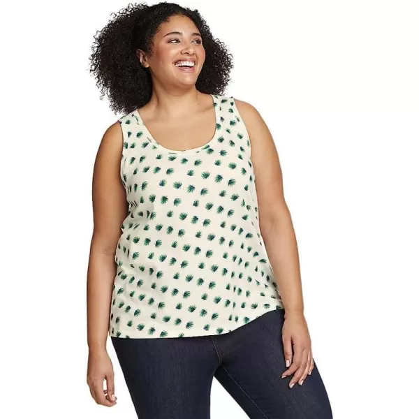 imageEddie Bauer Womens Everday Essentials Tank Top  PrintPlus Ivory
