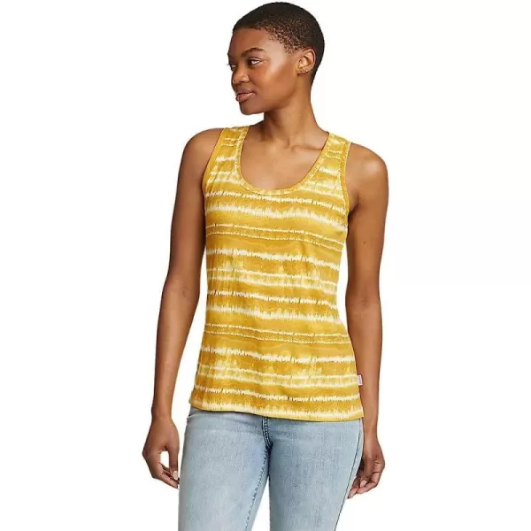 imageEddie Bauer Womens Everday Essentials Tank Top  PrintRegular Topaz