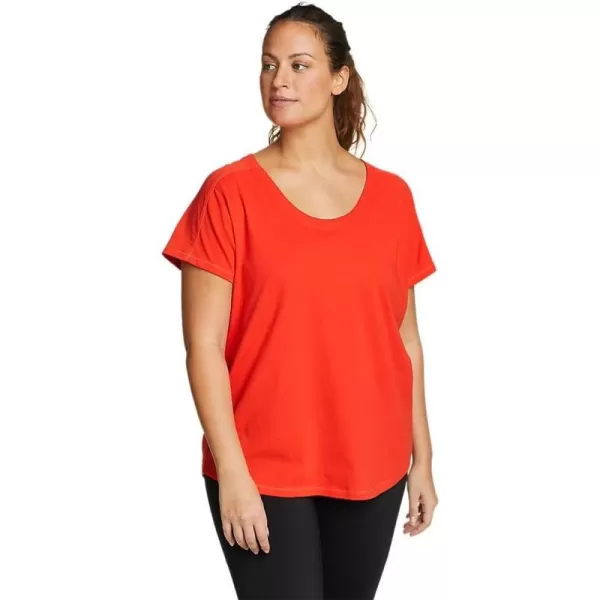 imageEddie Bauer Womens Everyday Essentials ShortSleeve TShirtCoral