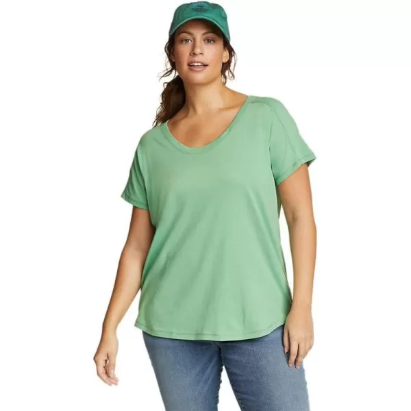 imageEddie Bauer Womens Everyday Essentials ShortSleeve TShirtSeaglass