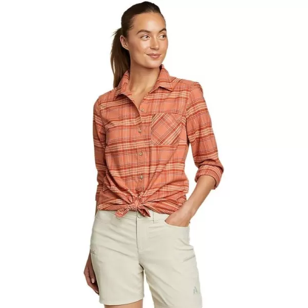 imageEddie Bauer Womens Expedition Performance Flannel 20 ShirtRegular Flag