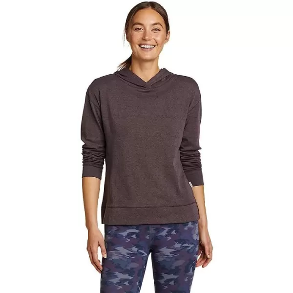 imageEddie Bauer Womens Favorite LongSleeve HoodieRegular Aubergine