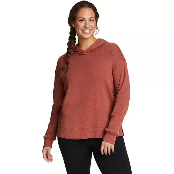 imageEddie Bauer Womens Favorite LongSleeve HoodieRegular Maroon