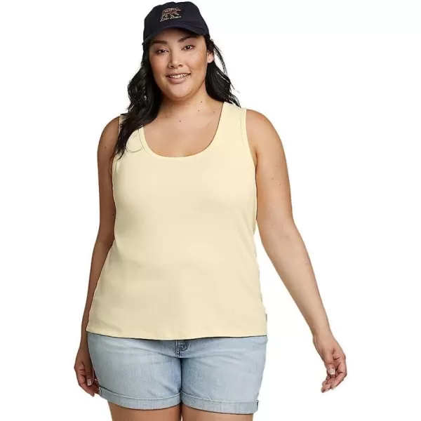 imageEddie Bauer Womens Favorite ScoopNeck Tank Top  SolidPlus Sorbet