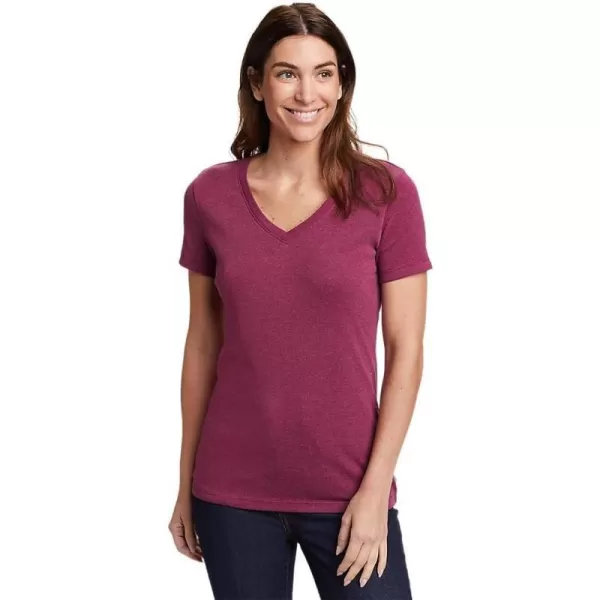 imageEddie Bauer Womens Favorite ShortSleeve VNeck TShirtPort